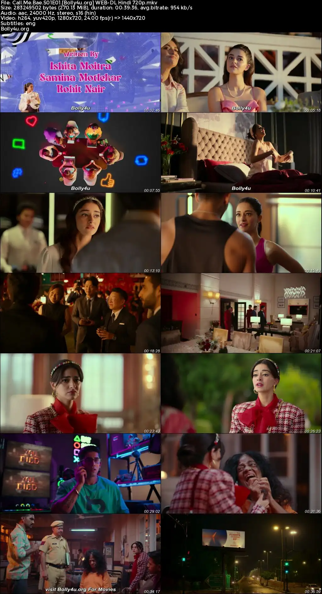 Call Me Bae 2024 WEB-DL Hindi S01 Complete Download 720p  480p