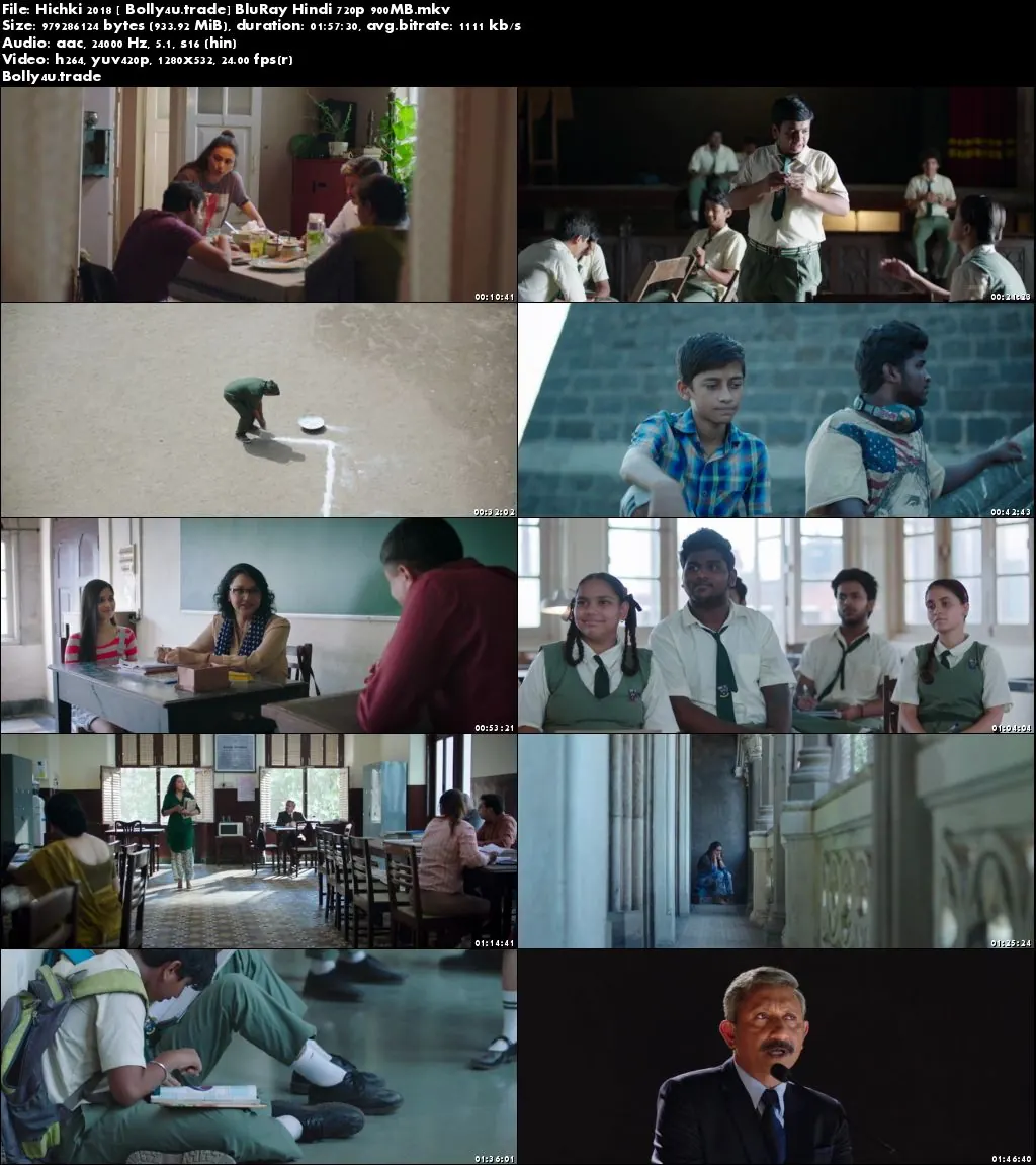 Hichki 2018 BluRay 900MB Full Hindi Movie Download 720p Hichki 2018 BluRay 900MB Full Hindi Movie Download 720p