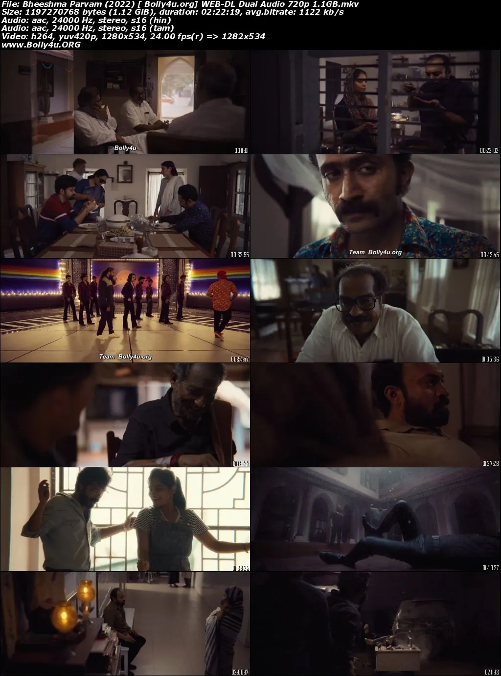 Bheeshma Parvam 2022 WEB-DL Hindi Dual Audio ORG 720p 480p Download Bheeshma Parvam 2022 WEB-DL Hindi Dual Audio ORG 720p 480p Download