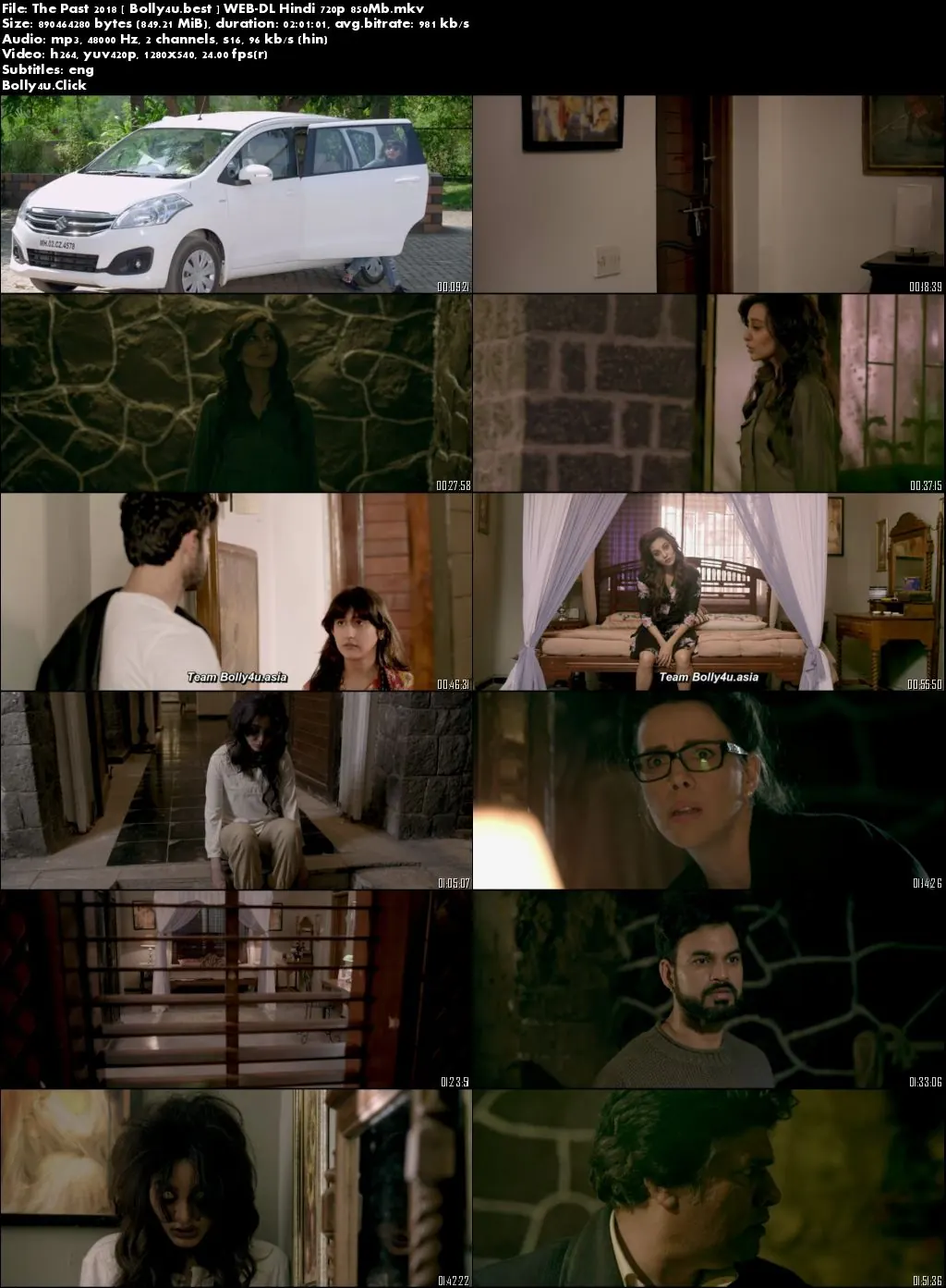 The Past 2018 WEB-DL 850MB Hindi 720p Download