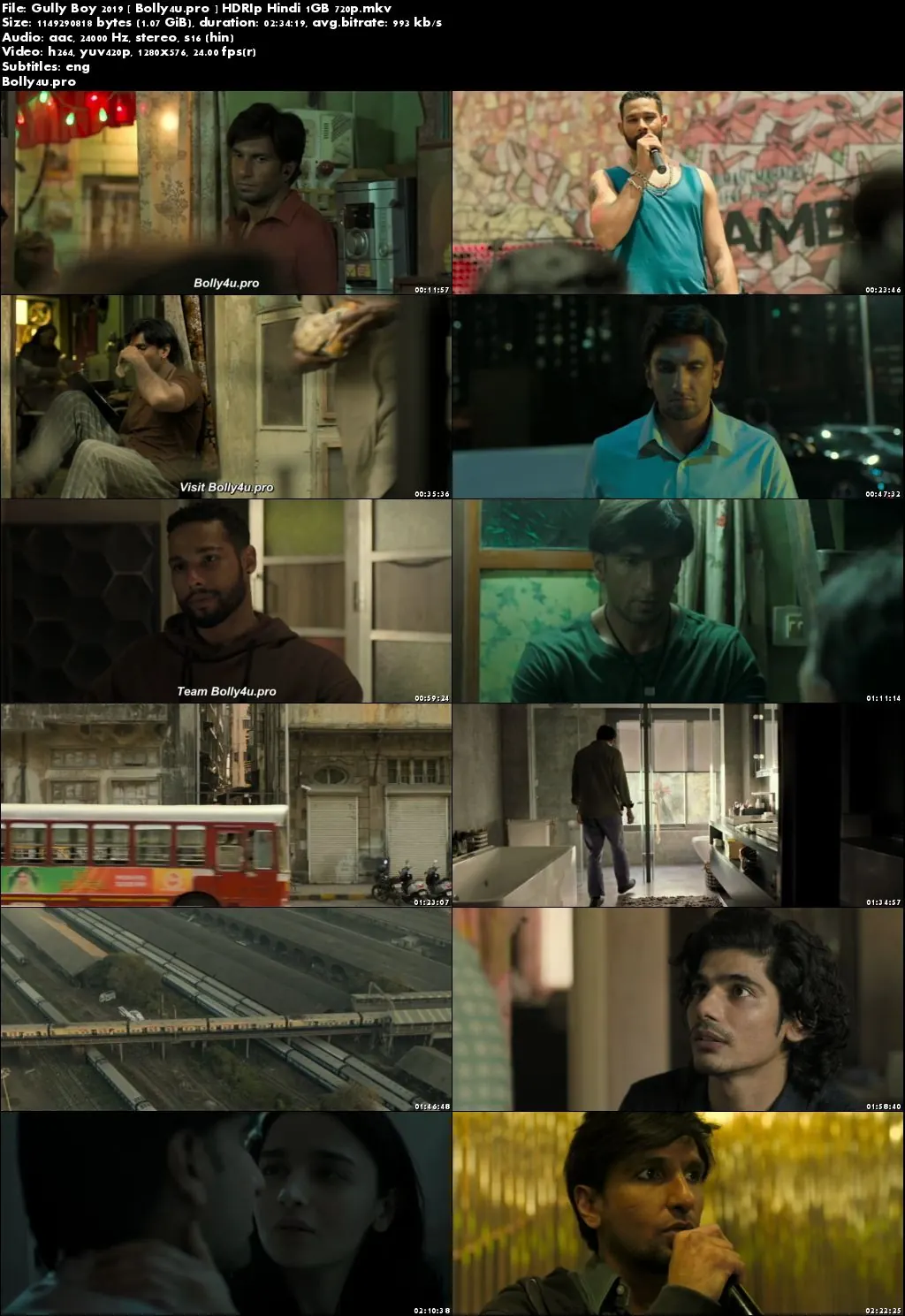 Gully Boy 2019 HDRip 450MB Hindi Movie 480p ESub Download Gully Boy 2019 HDRip 450MB Hindi Movie 480p ESub Download