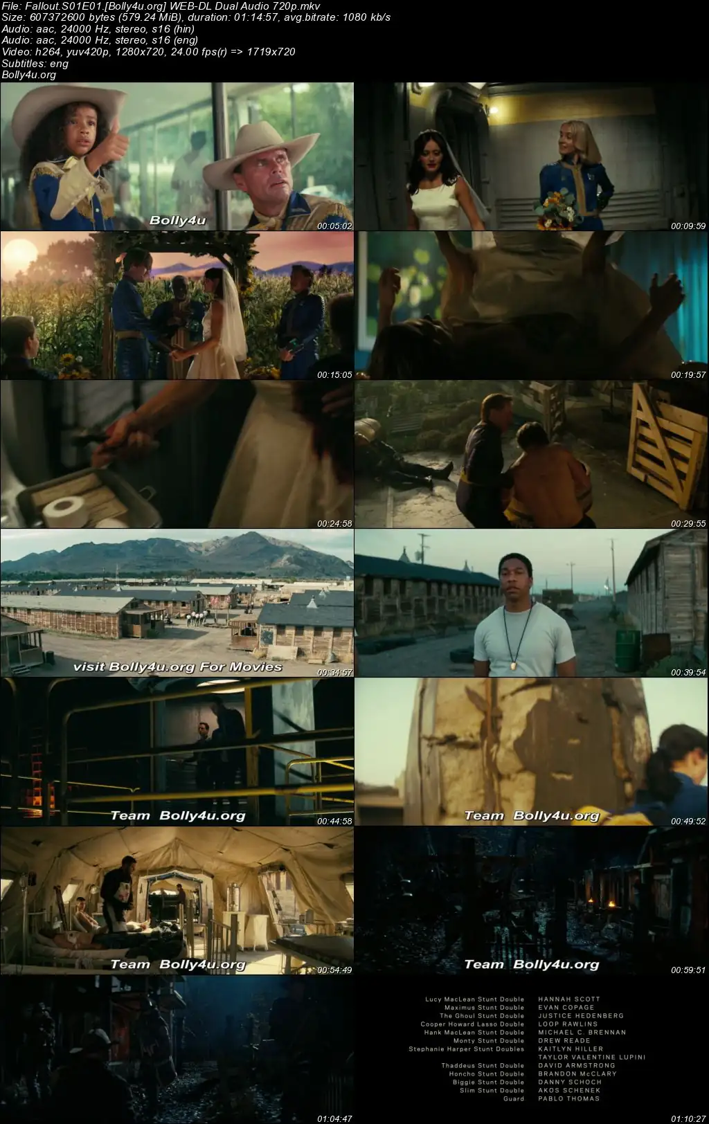 Fallout 2024 WEB-DL Hindi Dual Audio ORG S01 Complete Download 720p  480p