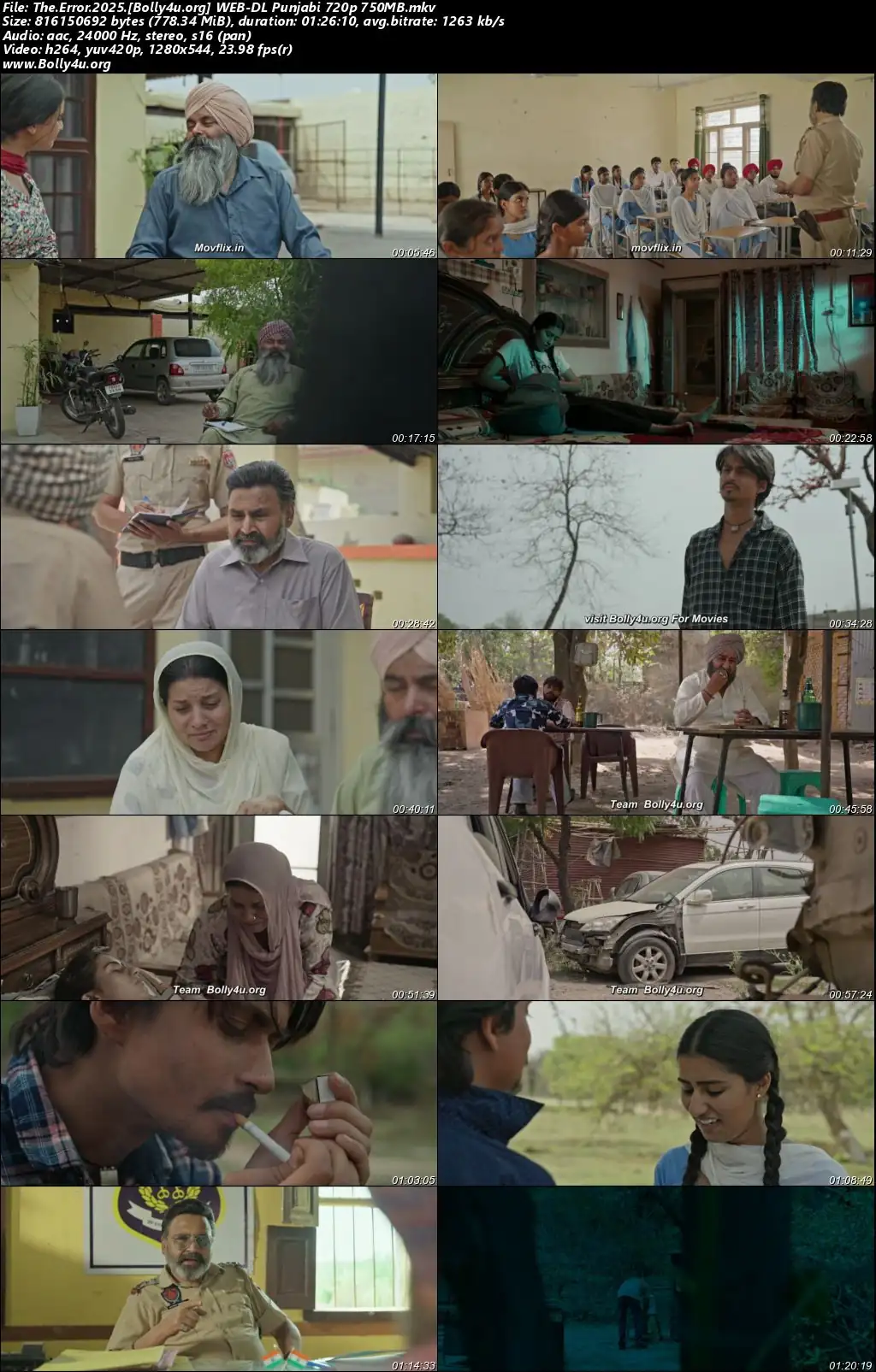 The Error 2025 WEB-DL Punjabi Full Movie Download 1080p  720p  480p