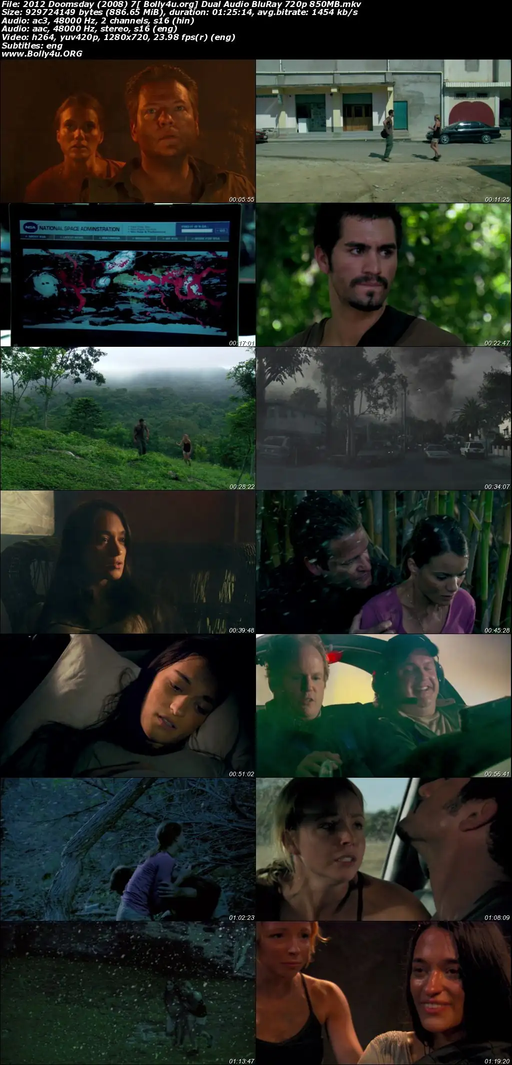 2012 Doomsday 2008 BluRay 300Mb Hindi Dual Audio 480p Download