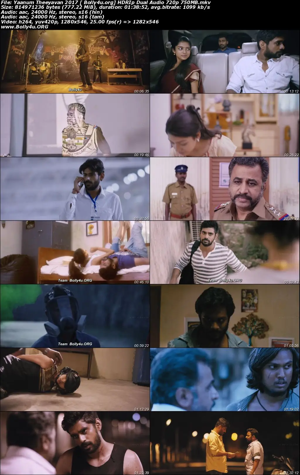 Yaanum Theeyavan 2017 HDRip 300Mb UNCUT Hindi Dual Audio 480p Download Yaanum Theeyavan 2017 HDRip 300Mb UNCUT Hindi Dual Audio 480p Download