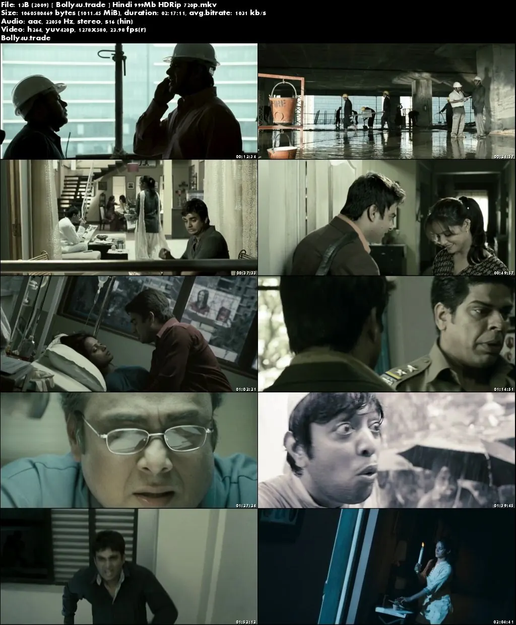 13B (2009) HDRip 400Mb Full Hindi Movie Download 480p