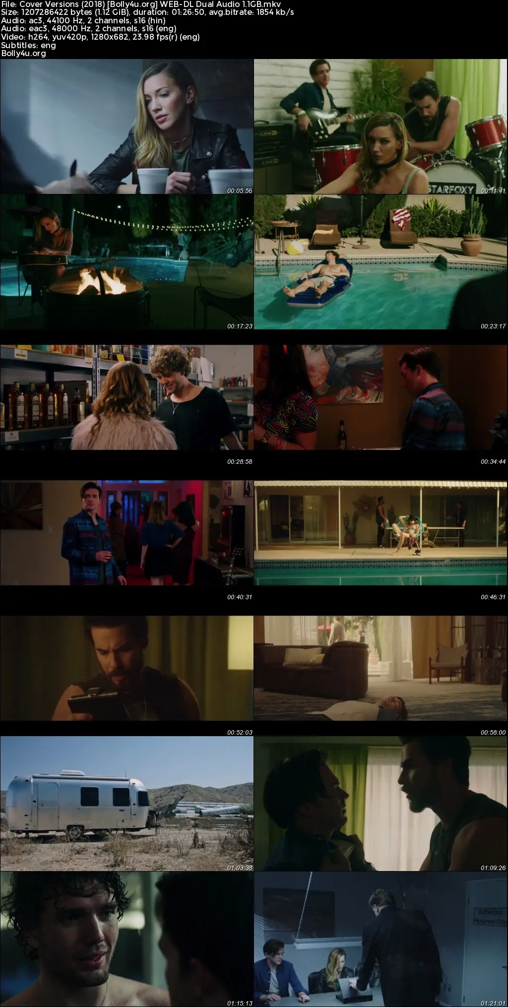 Cover Versions 2018 WEB-DL Hindi Dual Audio Full Movie Download 720p  480p