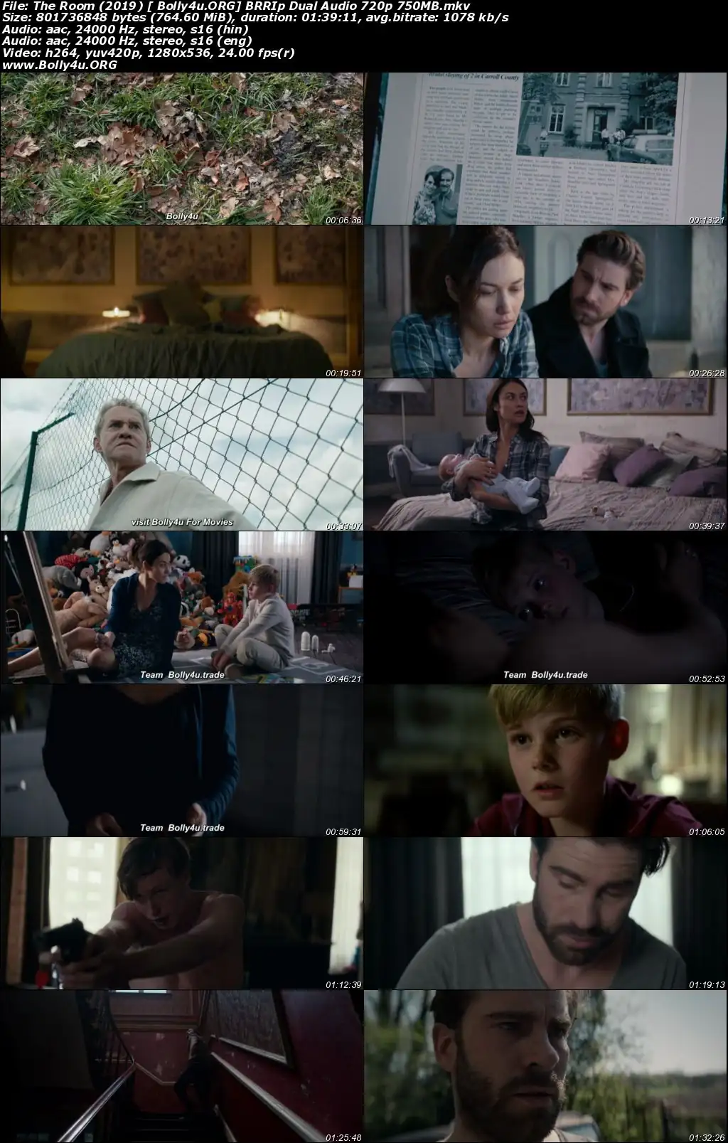 The Room 2019 BRRip 300MB Hindi Dual Audio ORG 480p Download The Room 2019 BRRip 300MB Hindi Dual Audio ORG 480p Download