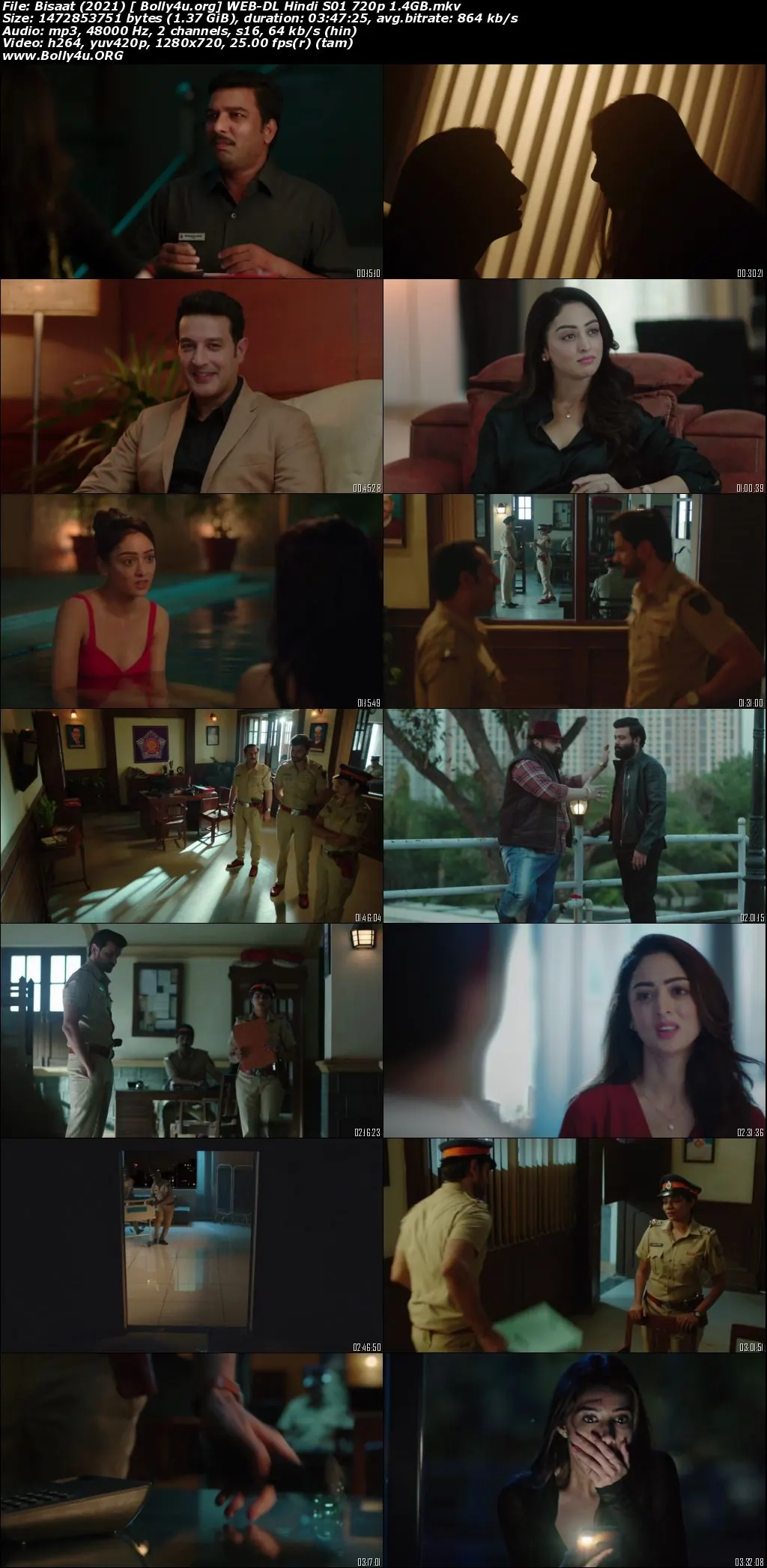 Bisaat 2021 WEB-DL 1.4Gb Hindi S01 Download 720p Download