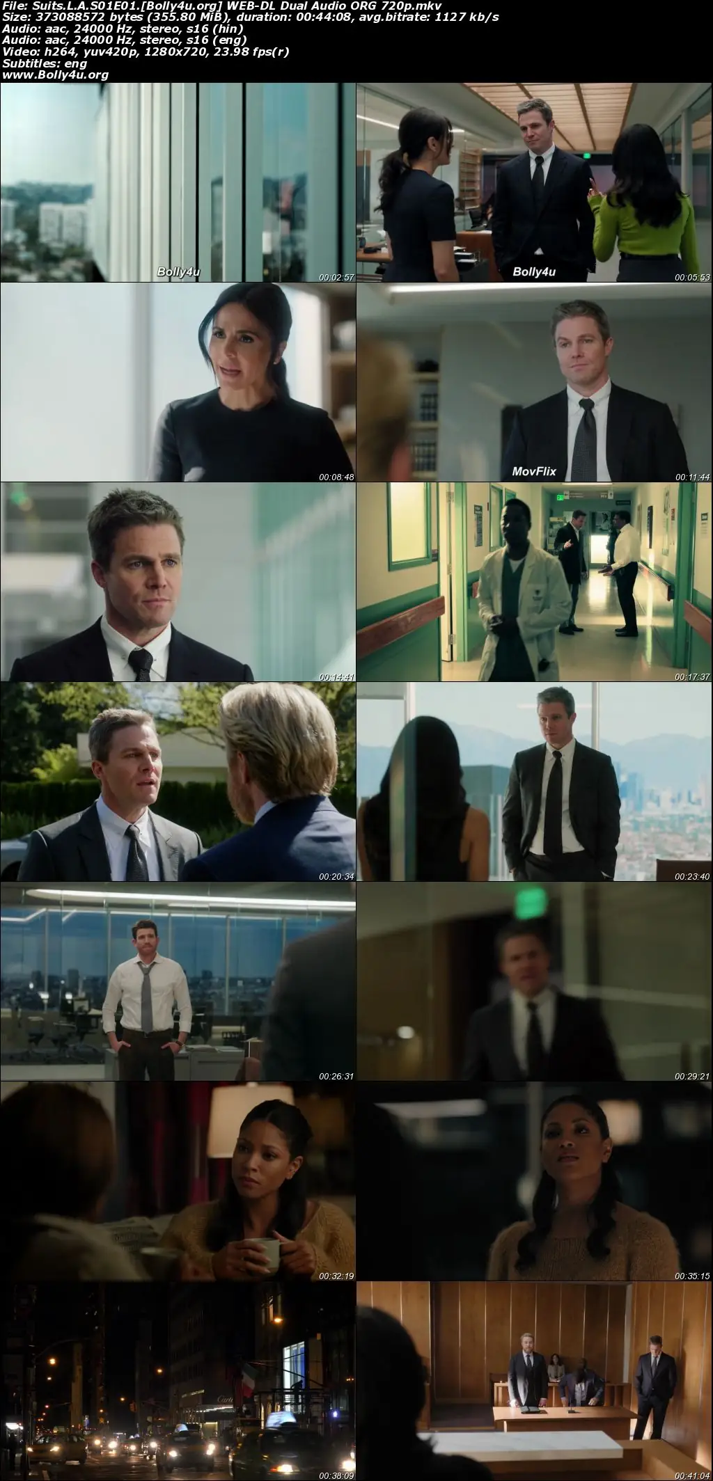 Suits LA 2025 WEB-DL Hindi Dual Audio ORG S01 Complete Download 720p