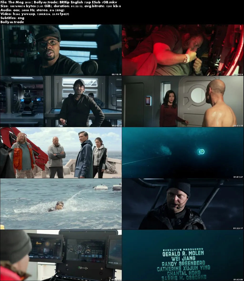 The Meg 2018 BRRip 1GB English 720p ESub Watch Online Download Bolly4u The Meg 2018 BRRip 1GB English 720p ESub Watch Online Download Bolly4u