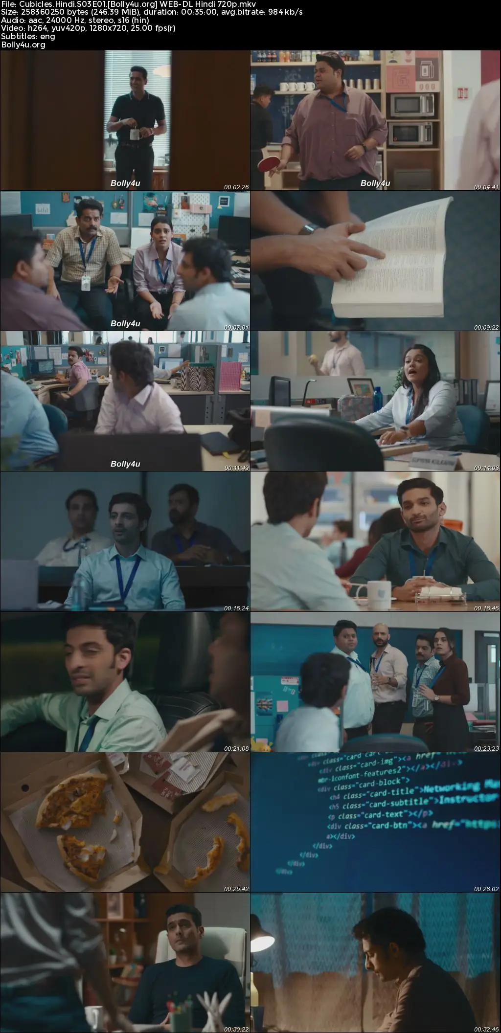 Cubicles 2024 WEB-DL Hindi S03 Complete Download 720p  480p