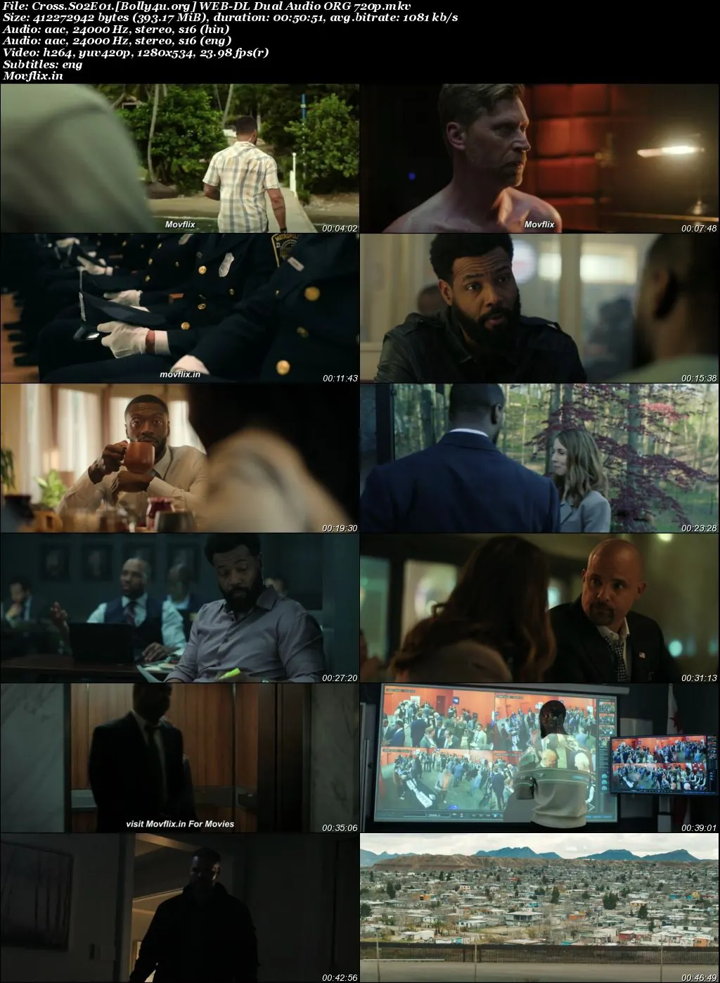 Cross 2026 WEB-DL Hindi Dual Audio ORG S02 Complete Download 720p