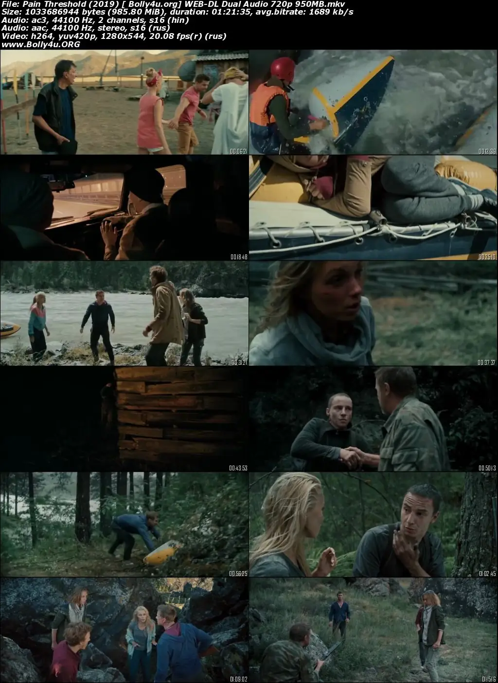 Pain Threshold 2019 WEB-DL 950Mb Hindi Dual Audio 720p Download