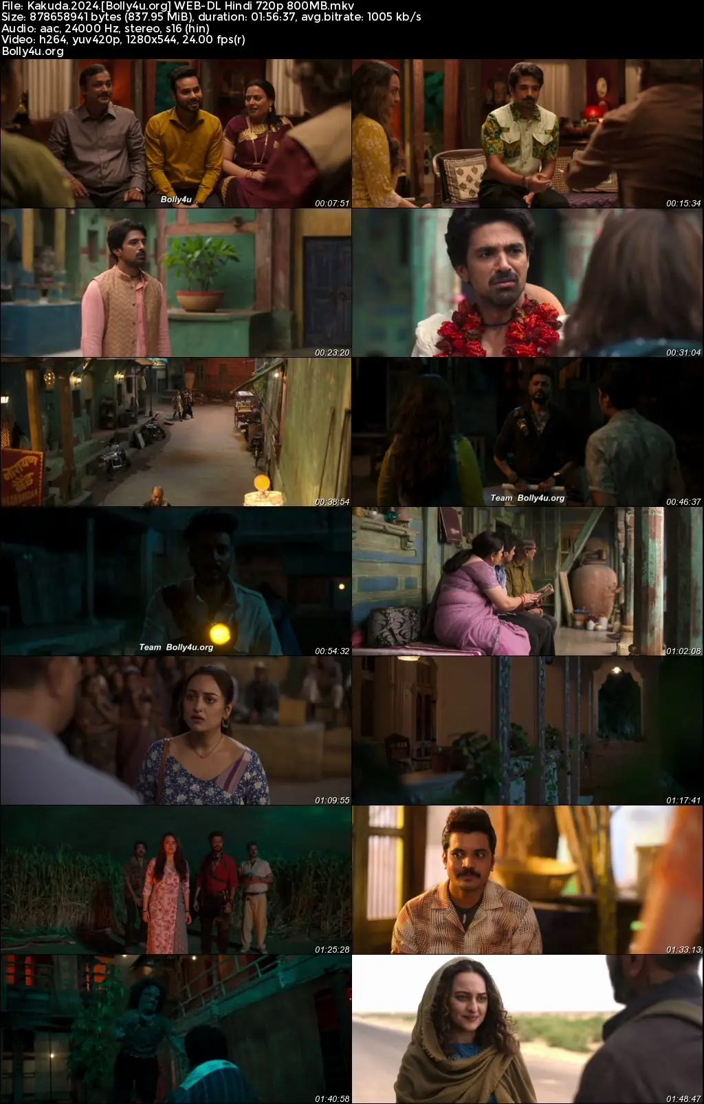 Kakuda 2024 WEB-DL Hindi Full Movie Download 1080p  720p  480p
