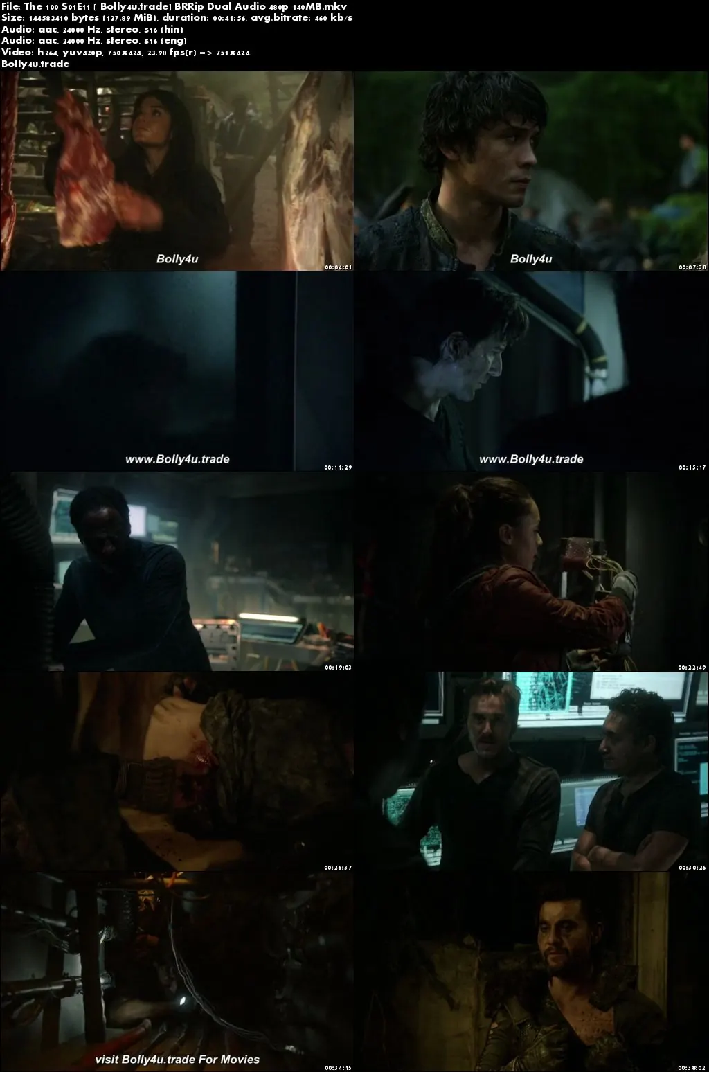 The 100 S01E11 BRRip 140MB Hindi Dual Audio 480p Download The 100 S01E11 BRRip 140MB Hindi Dual Audio 480p Download