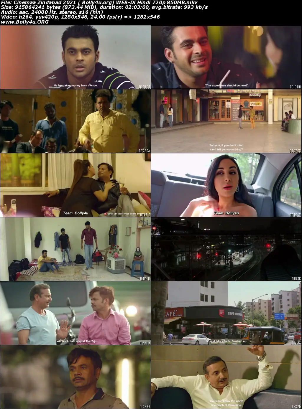 Cinema Zindabad 2022 WEB-DL 300Mb Hindi Movie Download 480p