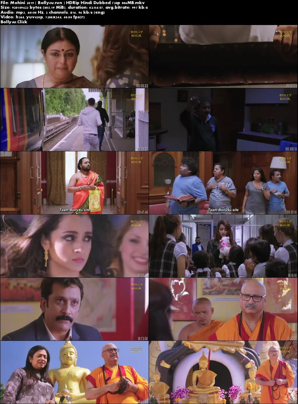 Mohini 2019 HDRip 850MB Hindi Dubbed 720p Download