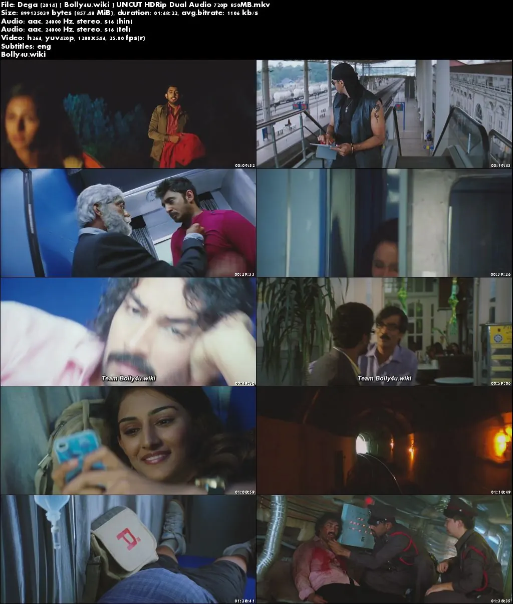 Dega 2014 HDRip 350MB UNCUT Hindi Dual Audio 480p Download
