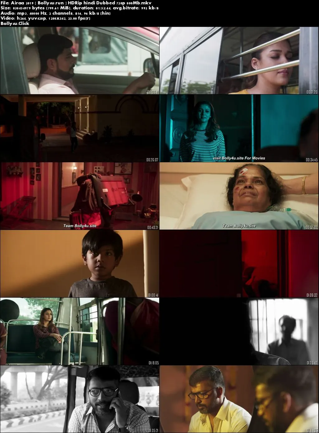 Airaa 2019 HDRip 300Mb Hindi Dubbed 480p Download