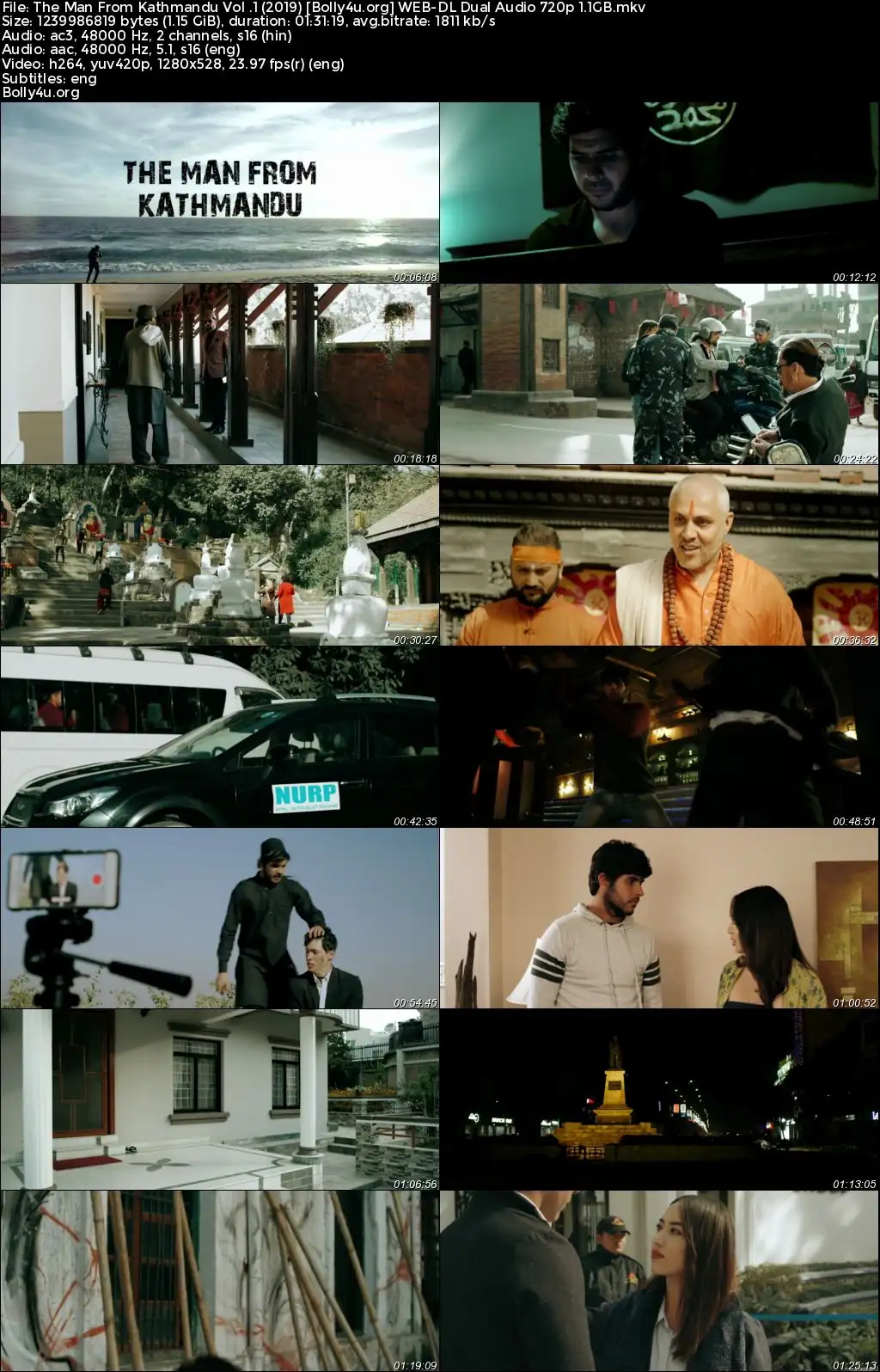 The Man From Kathmandu Vol 1 2019 WEB-DL Hindi Dual Audio Full Movie Download 720p 480p The Man From Kathmandu Vol 1 2019 WEB-DL Hindi Dual Audio Full Movie Download 720p 480p