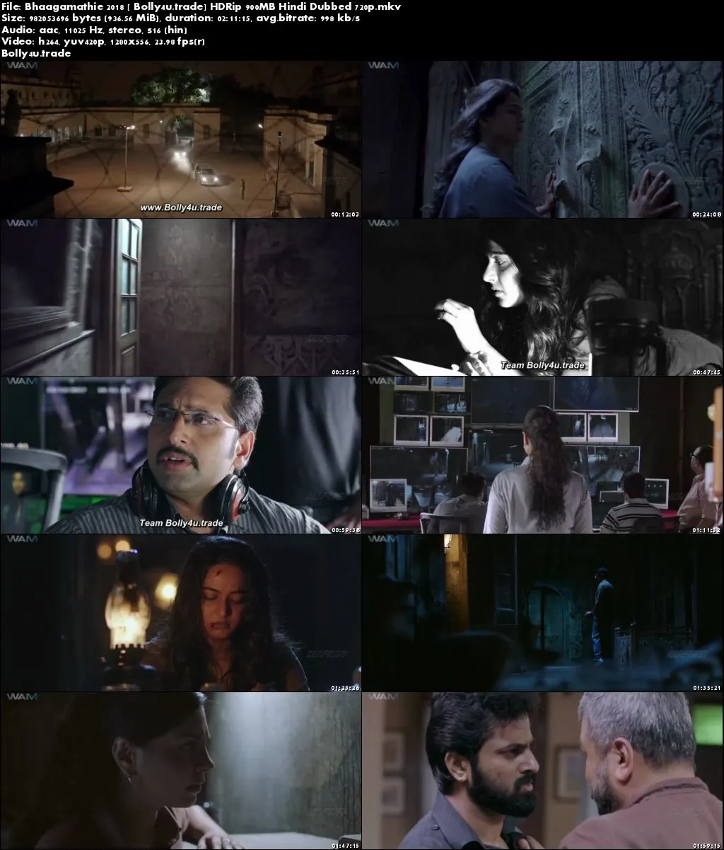 Bhaagamathie 2018 HDRip 900MB Hindi Dubbed 720p Download Bhaagamathie 2018 HDRip 900MB Hindi Dubbed 720p Download