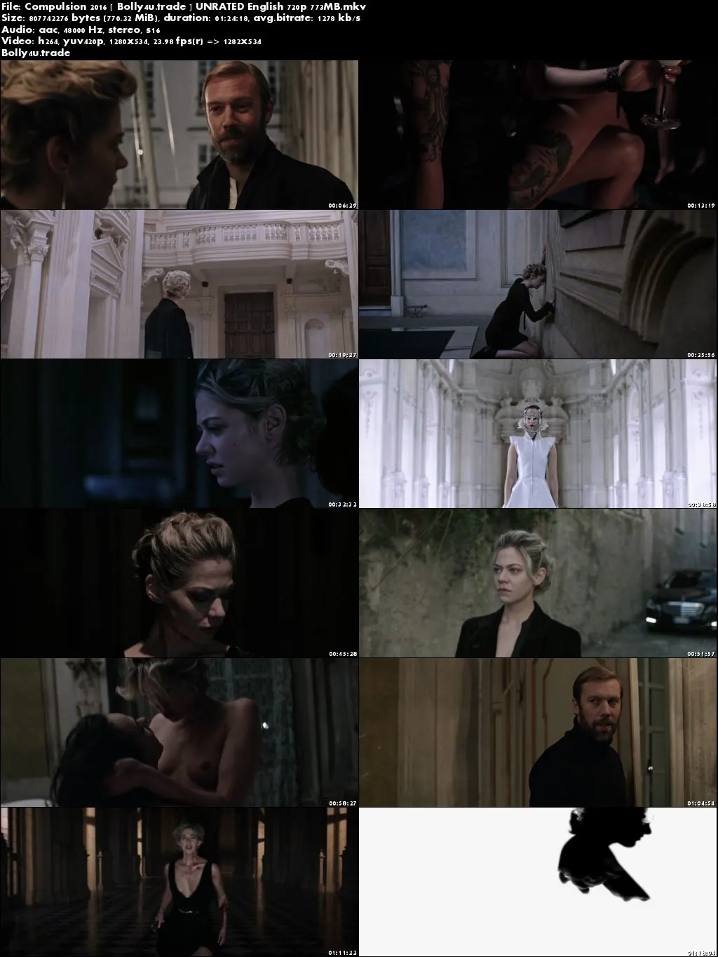  Compulsion 2016 BRRip 750MB UNRATED English 720p Download