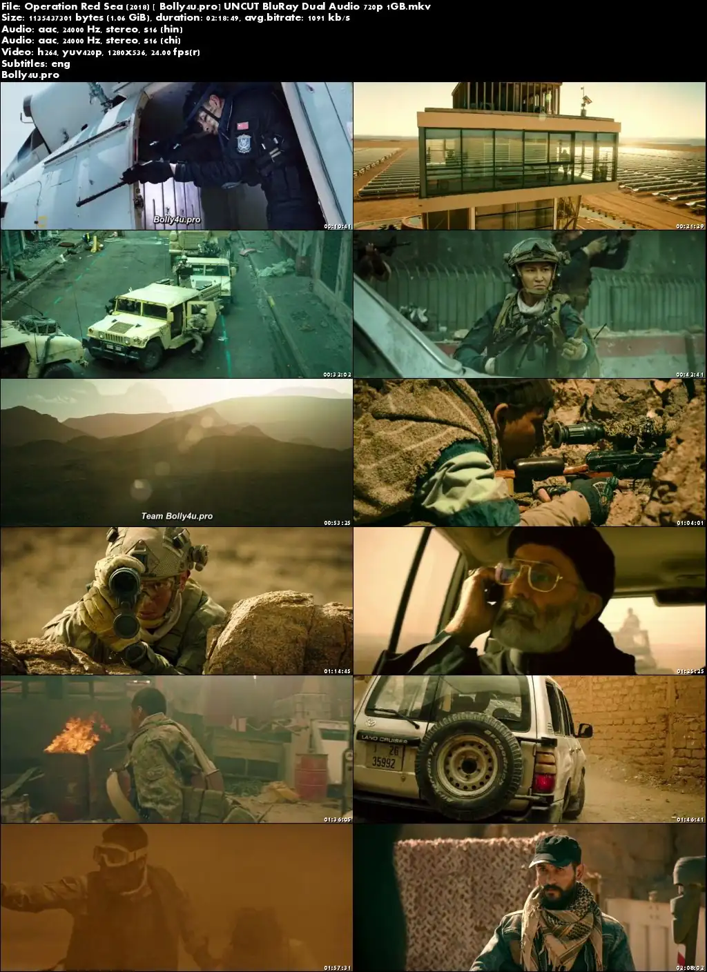 Operation Red Sea 2018 BluRay 1GB UNCUT Hindi Dual Audio 720p Download Operation Red Sea 2018 BluRay 1GB UNCUT Hindi Dual Audio 720p Download