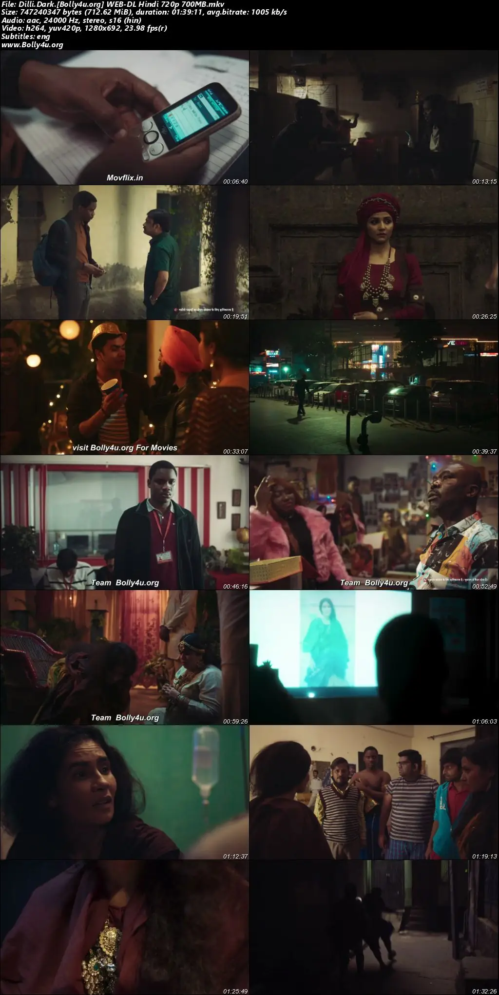 Dilli Dark 2023 WEB-DL Hindi Full Movie Download 1080p  720p  480p