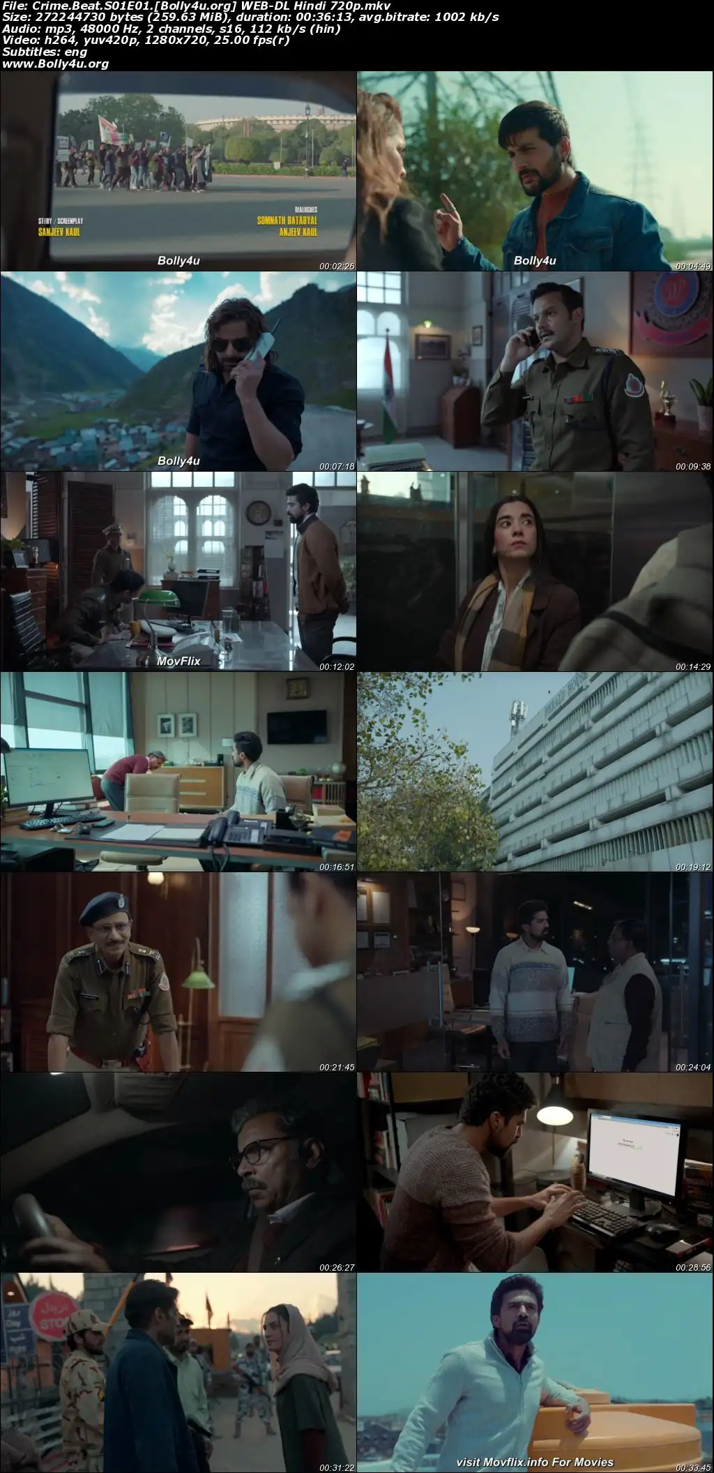 Crime Beat 2025 WEB-DL Hindi S01 Complete Download 720p  480p