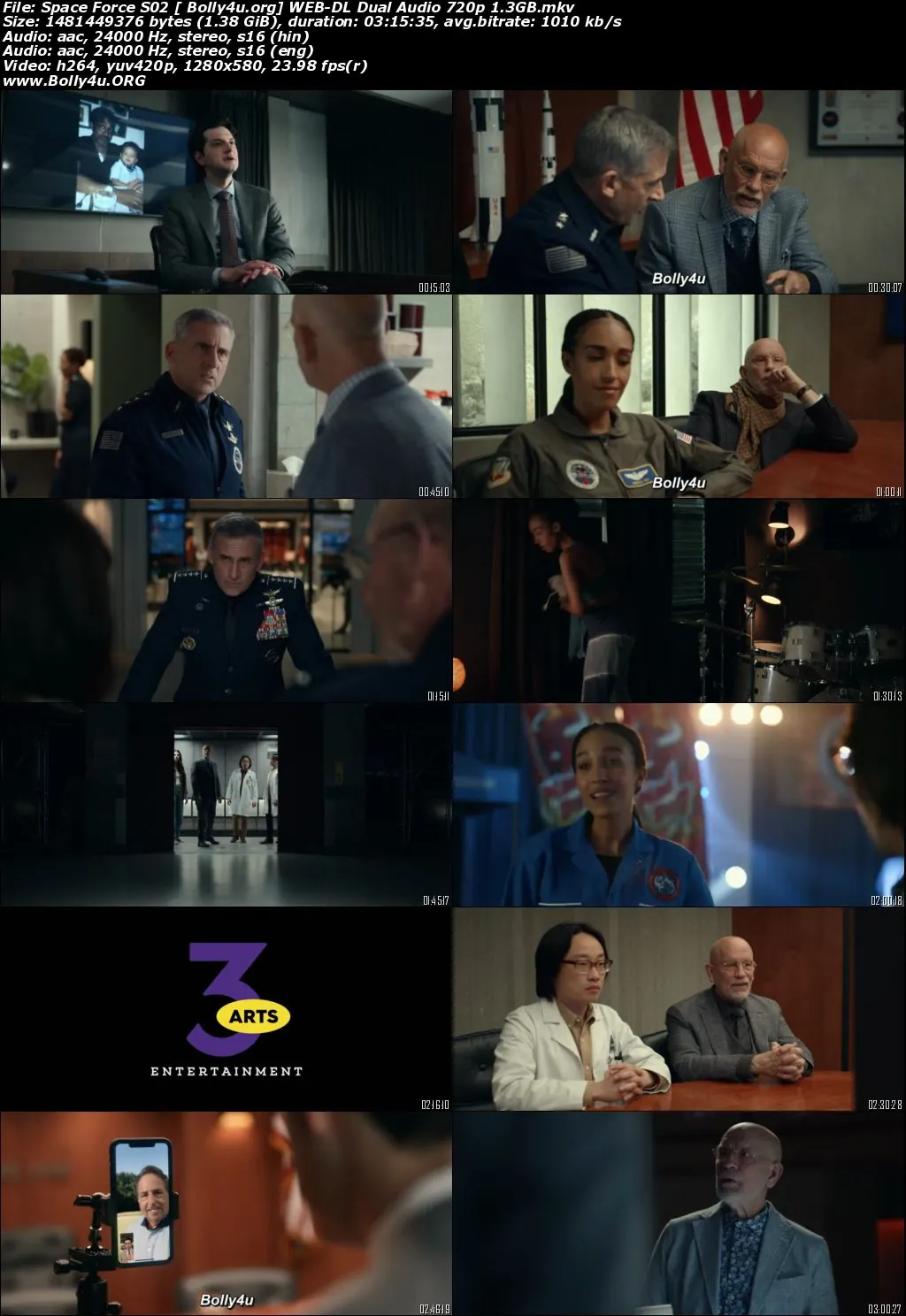 Space Force 2022 WEB-DL S02 Hindi Dual Audio 720p 480p Download