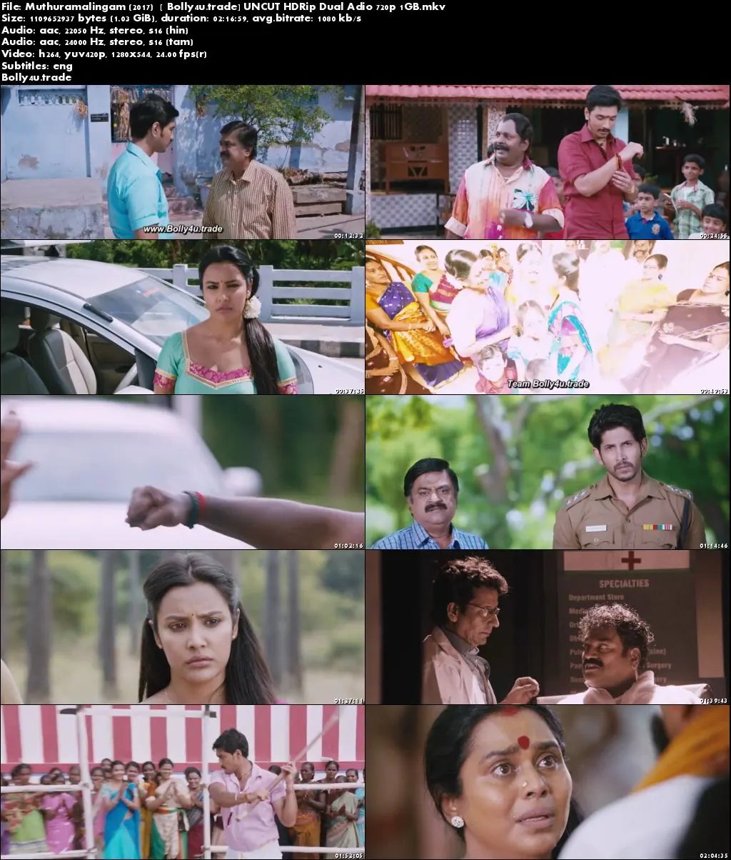 Muthuramalingam 2017 UNCUT HDRip 1GB Hindi Dual Audio 720p Download Muthuramalingam 2017 UNCUT HDRip 1GB Hindi Dual Audio 720p Download