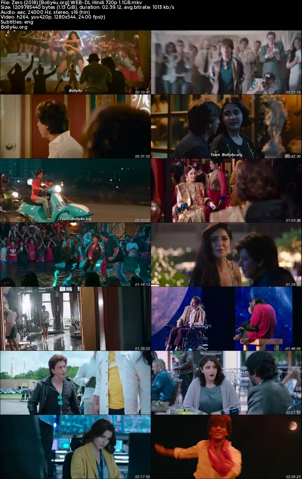 Zero 2018 WEB-DL Hindi Full Movie Download 1080p  720p  480p