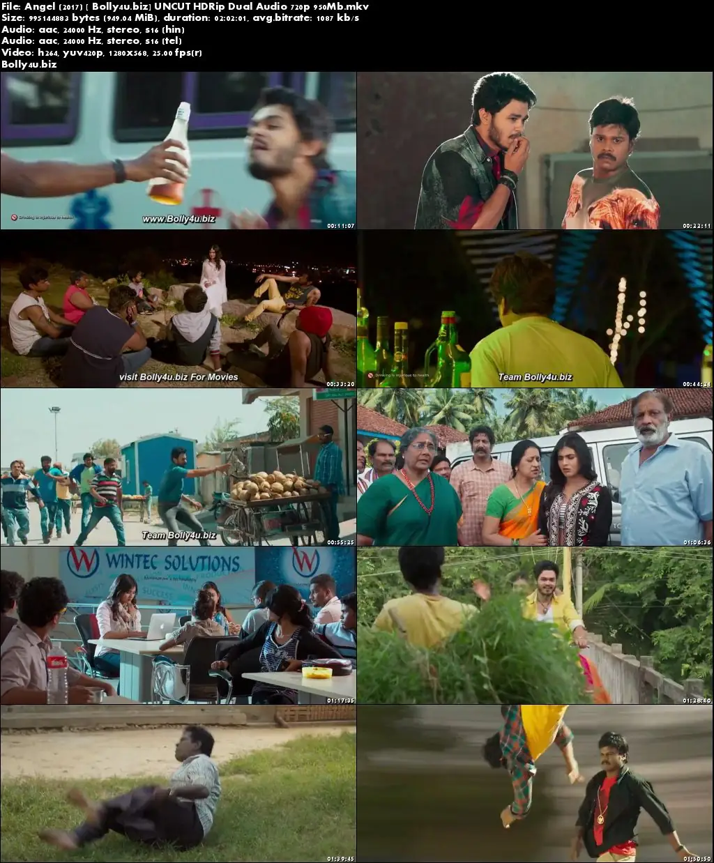 Angel 2017 HDRip 950MB Hindi Dual Audio 720p Download