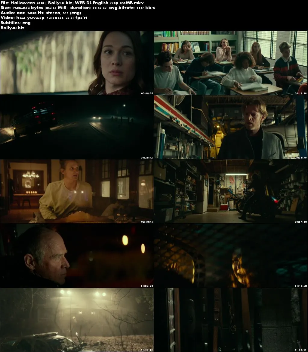 Halloween 2018 WEB-DL 300Mb Full English Movie Download 480p ESub Halloween 2018 WEB-DL 300Mb Full English Movie Download 480p ESub