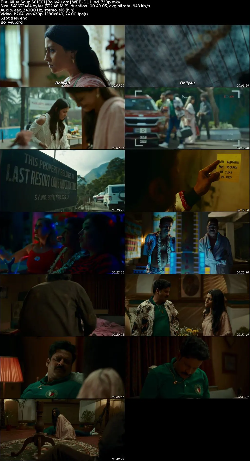 Killer Soup 2024 WEB-DL Hindi S01 Complete Download 720p 480p Killer Soup 2024 WEB-DL Hindi S01 Complete Download 720p 480p