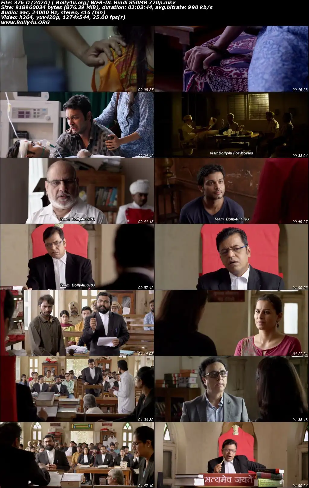 376 D (2020) WEB-DL 300Mb Hindi 480p Download