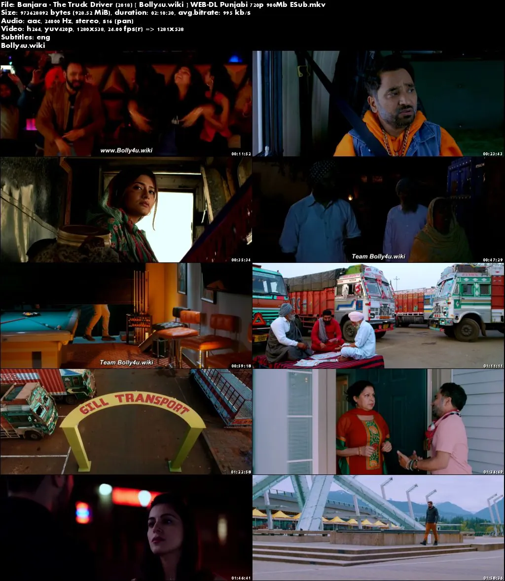 Banjara The Truck Driver 2018 WEB-DL 900MB Punjabi 720p ESub Download Banjara The Truck Driver 2018 WEB-DL 900MB Punjabi 720p ESub Download