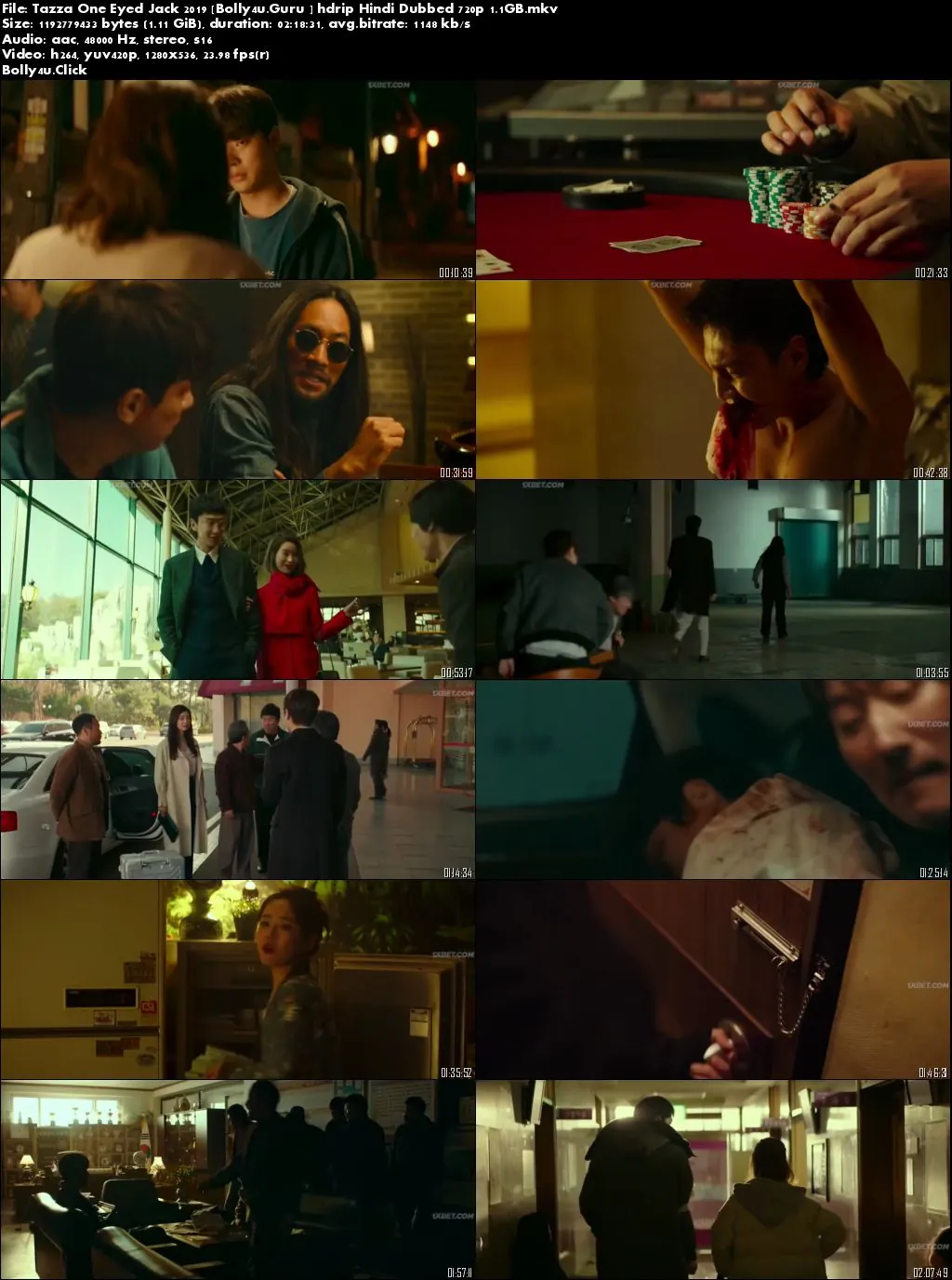 Tazza One Eyed Jack 2019 HDRip 400MB Hindi Dubbed 480p Download
