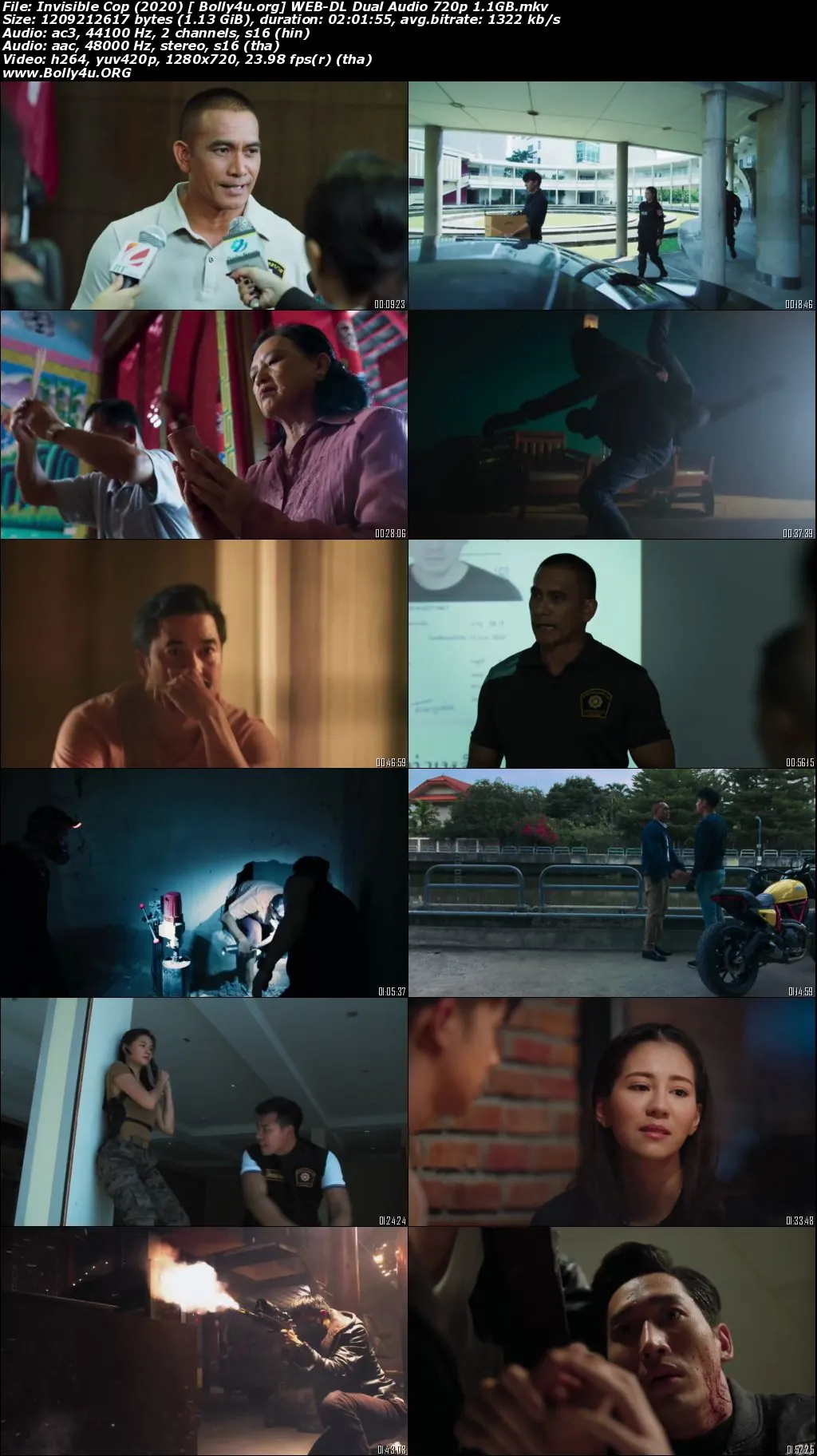 Invisible Cop 2020 WEB-DL Hindi Dual Audio 720p 480p Download