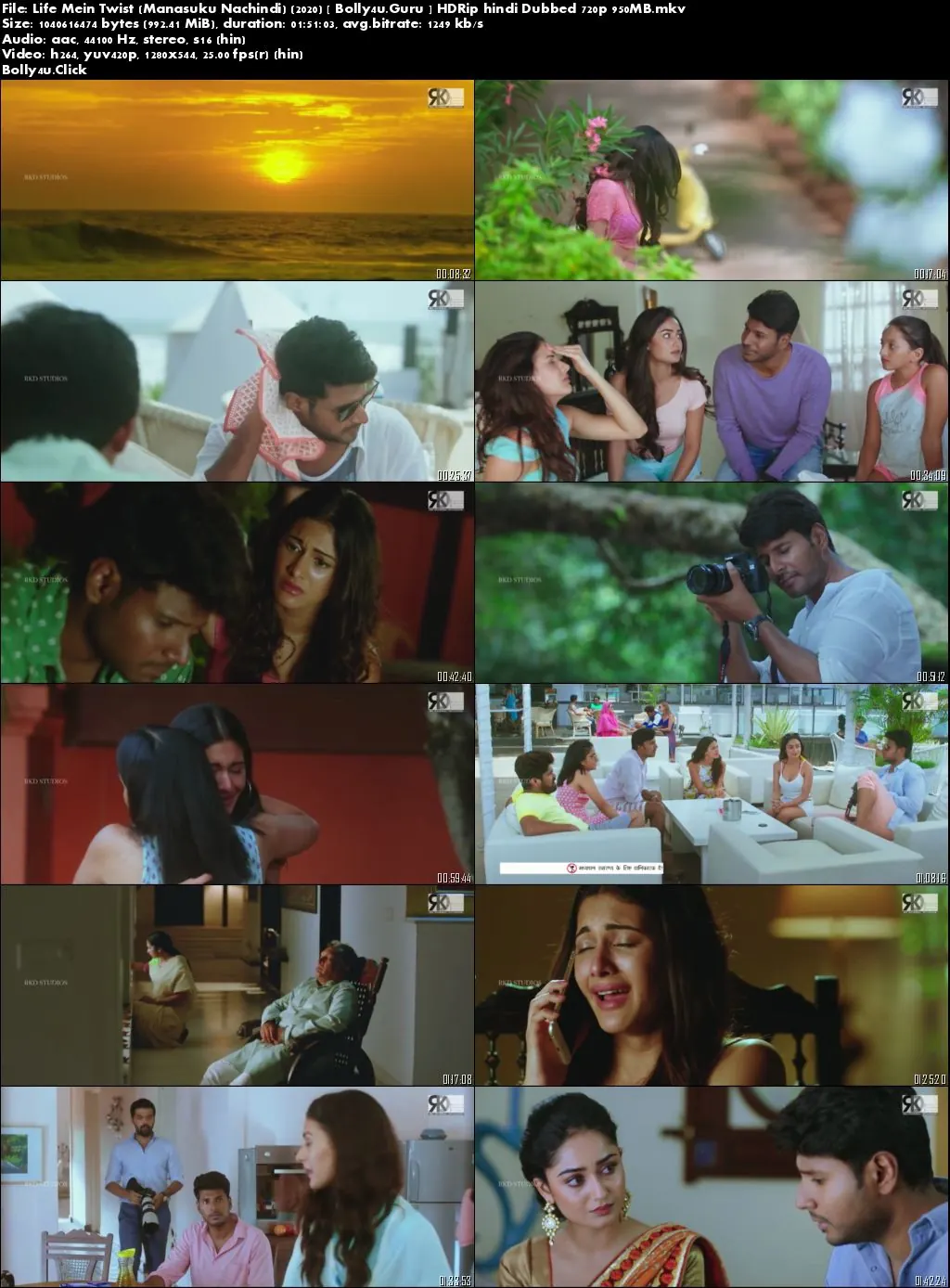 Life Mein Twist 2020 HDRip 950MB Hindi Dubbed 720p Download