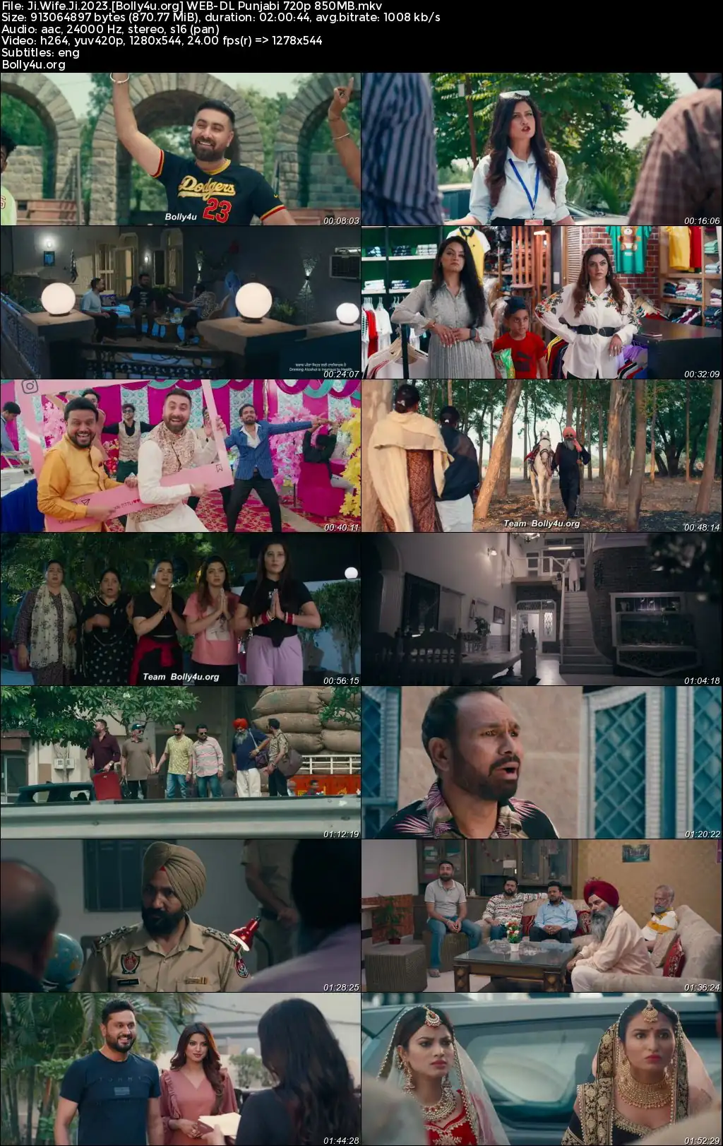 Ji Wife Ji 2023 WEB-DL Punjabi Full Movie Download 1080p  720p  480p