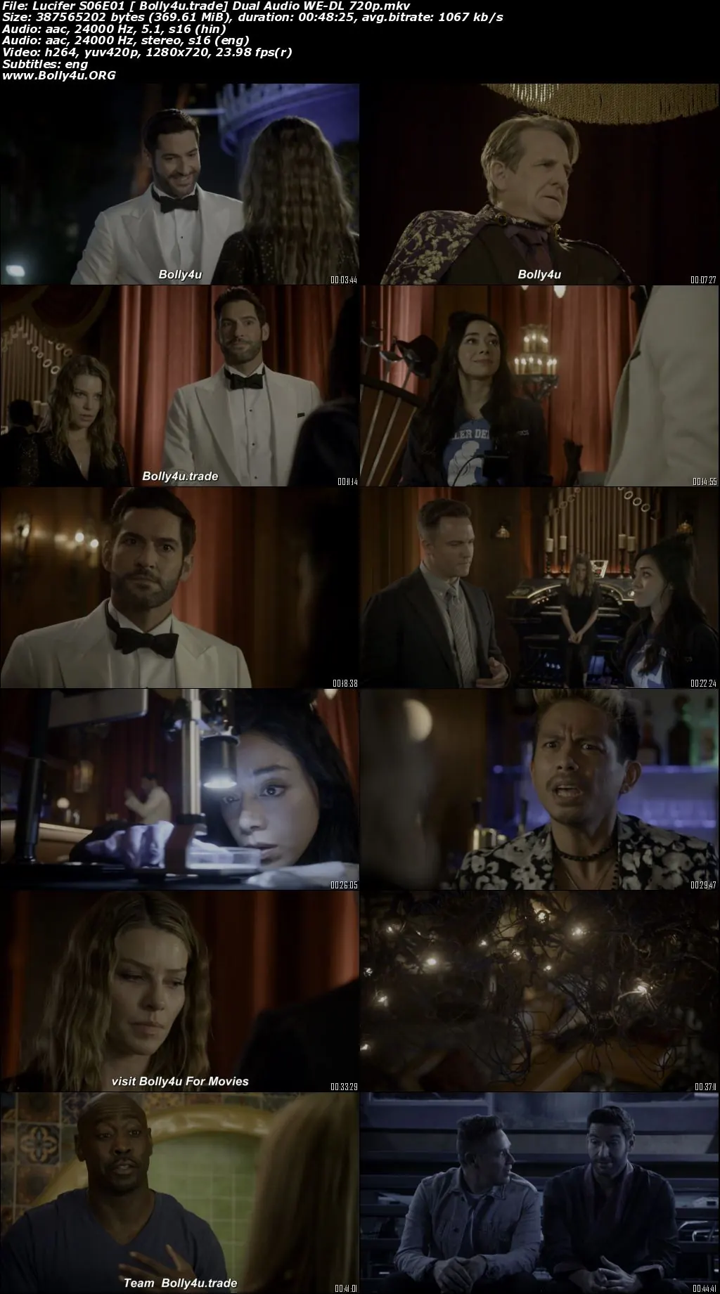 Lucifer 2021 WEB-DL 3.9GB Hindi Dual Audio S06 ORG 720p ESubs Download
