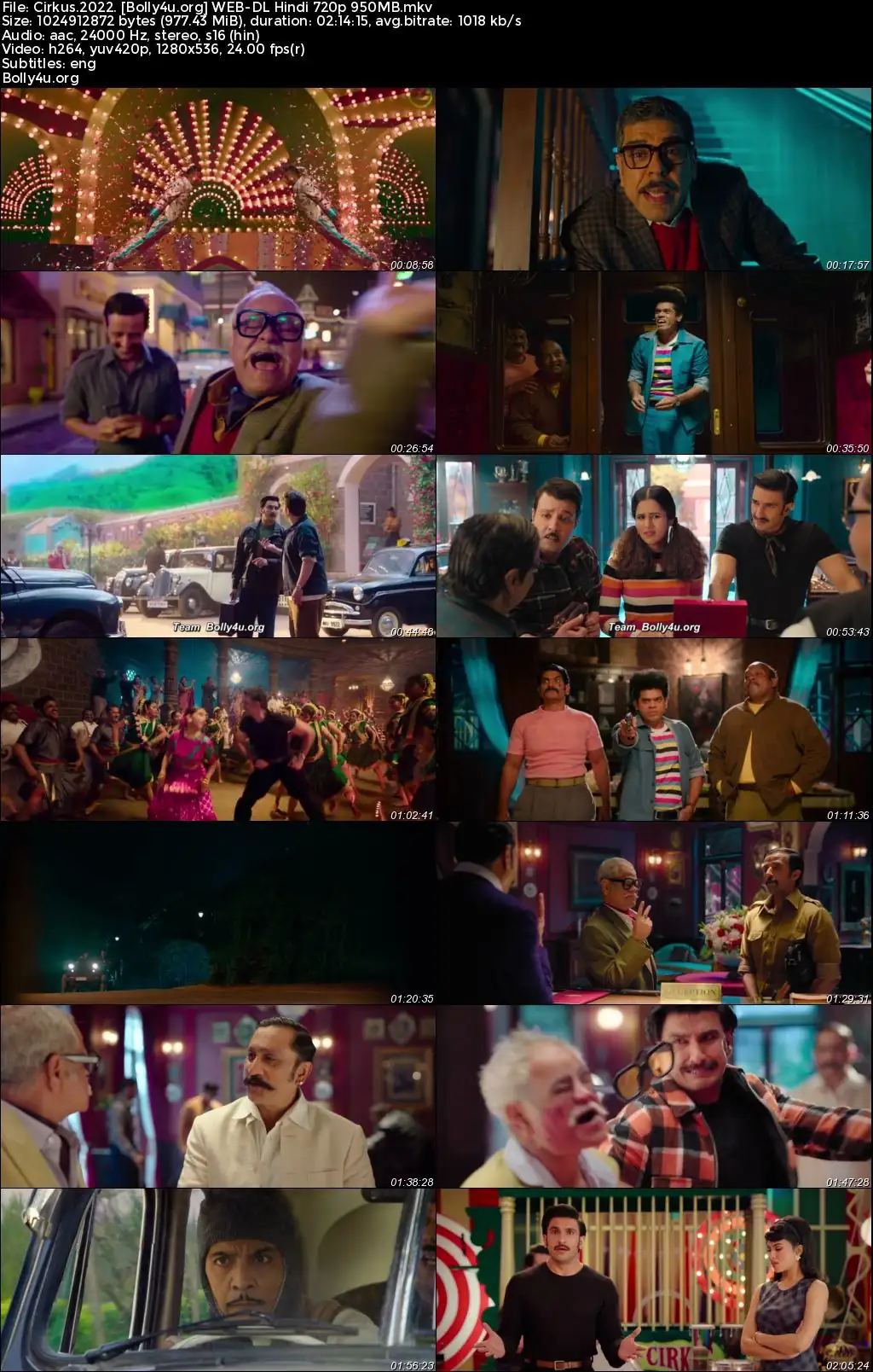 Cirkus 2022 WEB-DL Hindi Full Movie Download 1080p  720p  480p