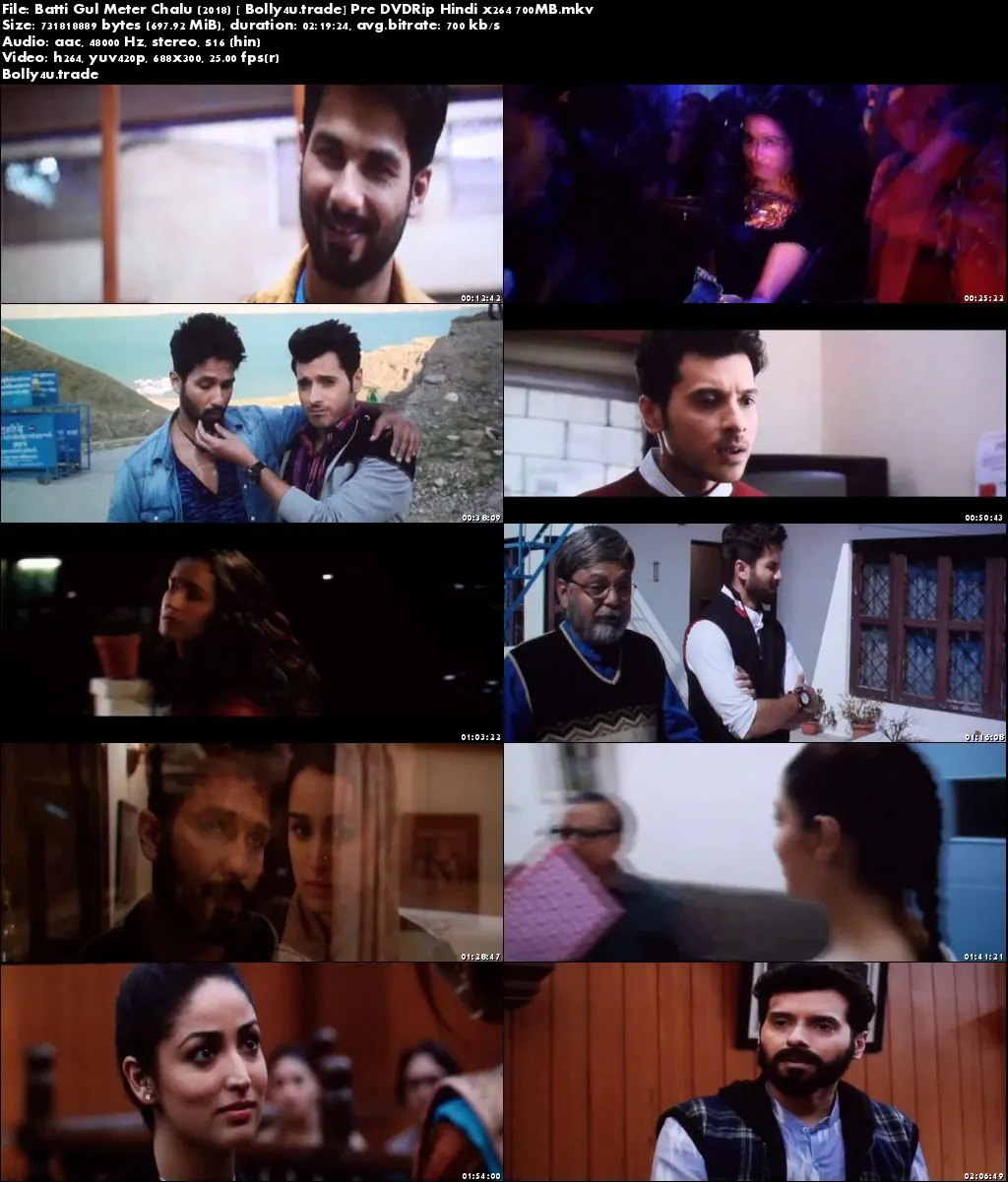 Batti Gul Meter Chalu 2018 pDVDRip 400Mb Full Hindi Movie Download 480p