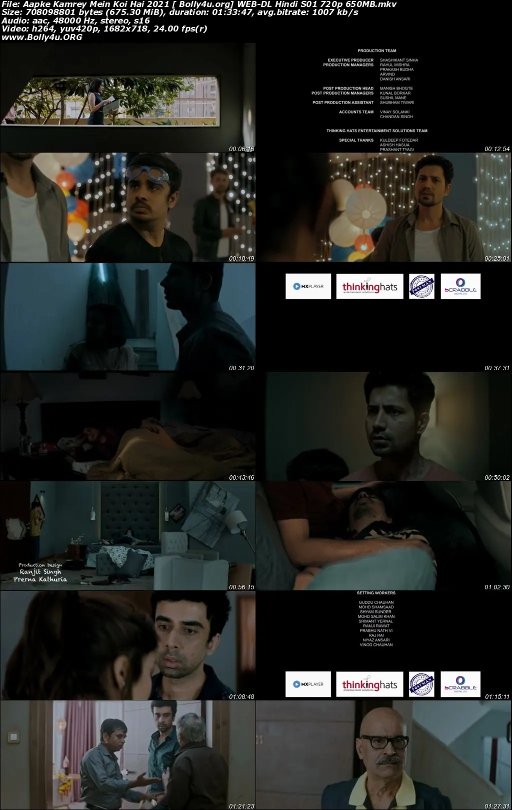 Aapke Kamrey Mein Koi Hai 2021 WEB-DL 650MB Hindi S01 720p Download