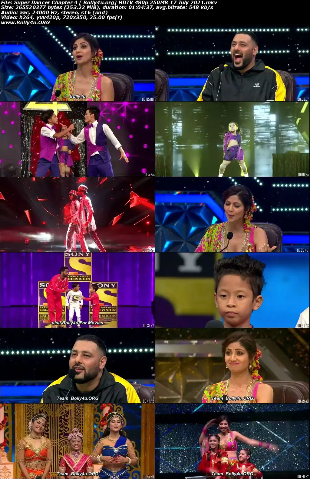 Super Dancer Chapter 4 HDTV 480p 250MB 17 July 2021 Download