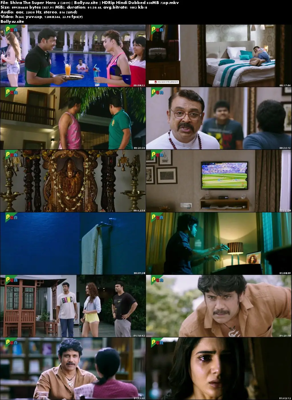 Shiva The Super Hero 3 2019 HDRip 350MB Hindi Dubbed 480p Download
