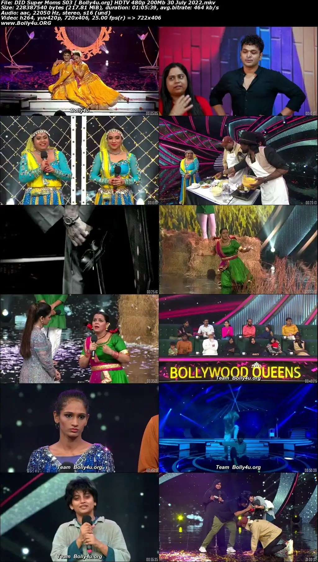 DID Super Moms S03 HDTV 480p 200Mb 30 July 2022 Download