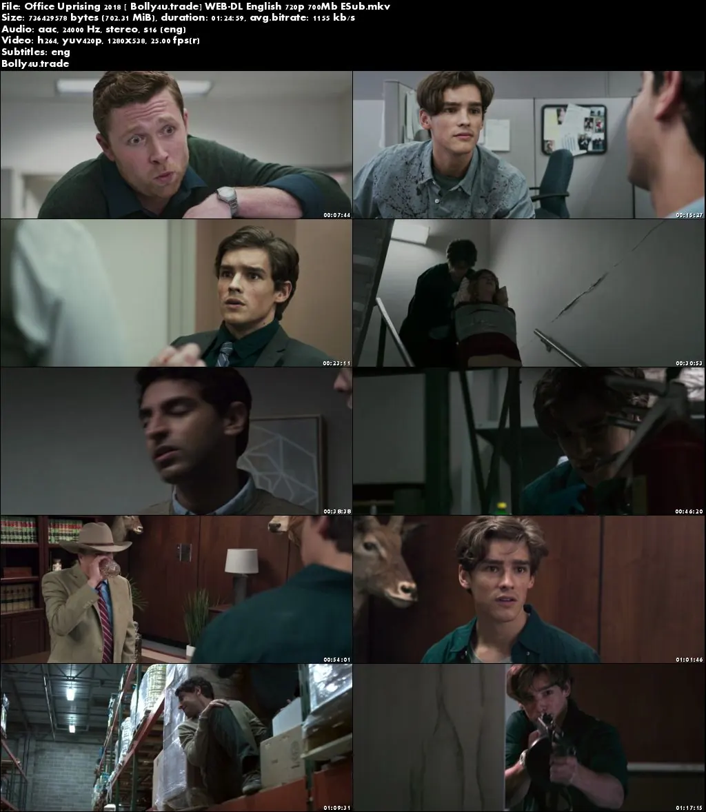 Office Uprising 2018 WEB-DL 250MB English 480p ESub Download Office Uprising 2018 WEB-DL 250MB English 480p ESub Download